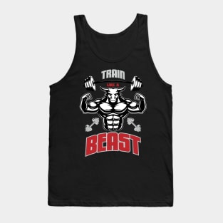 Train Like A Beast Tank Top